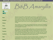 Tablet Screenshot of bb-amaryllis.com